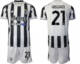 Wholesale Cheap Men 2021-2022 Club Juventus home white 21 Adidas Soccer Jerseys