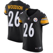 Wholesale Cheap Nike Steelers #26 Rod Woodson Black Team Color Men's Stitched NFL Vapor Untouchable Elite Jersey