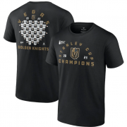 Wholesale Cheap Men's Vegas Golden Knights Black 2023 Stanley Cup Champions Jersey Roster T-Shirt