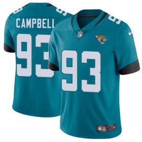 Wholesale Cheap Nike Jaguars #93 Calais Campbell Teal Green Alternate Men\'s Stitched NFL Vapor Untouchable Limited Jersey