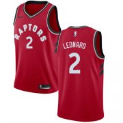 Cheap Youth Toronto Raptors #2 Kawhi Leonard Red NBA Swingman Icon Edition Jersey
