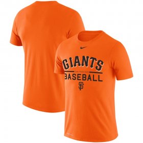 Wholesale Cheap San Francisco Giants Nike Practice Performance T-Shirt Orange