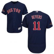 Wholesale Cheap Red Sox #11 Rafael Devers Navy Blue Flexbase Authentic Collection 2018 World Series Champions Stitched MLB Jersey