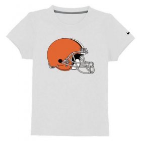 Wholesale Cheap Cleveland Browns Sideline Legend Authentic Logo Youth T-Shirt White