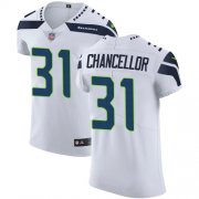 Wholesale Cheap Nike Seahawks #31 Kam Chancellor White Men's Stitched NFL Vapor Untouchable Elite Jersey