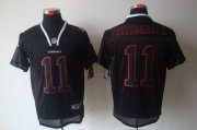 Wholesale Cheap Nike Cardinals #11 Larry Fitzgerald Lights Out Black Men's Stitched NFL Elite Jersey