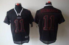 Wholesale Cheap Nike Cardinals #11 Larry Fitzgerald Lights Out Black Men\'s Stitched NFL Elite Jersey