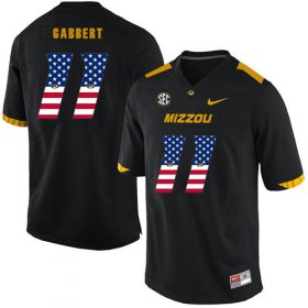 Wholesale Cheap Missouri Tigers 11 Blaine Gabbert Black USA Flag Nike College Football Jersey