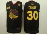 Wholesale Cheap Men's Golden State Warriors #30 Stephen Curry Chinese Black Nike Authentic Jersey