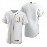 Wholesale Cheap Detroit Tigers Blank White Nike Men's Authentic Golden Edition MLB Jersey