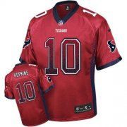 Wholesale Cheap Nike Texans #10 DeAndre Hopkins Red Alternate Men's Stitched NFL Elite Drift Fashion Jersey