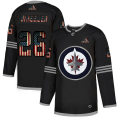 Wholesale Cheap Winnipeg Jets #26 Blake Wheeler Adidas Men's Black USA Flag Limited NHL Jersey