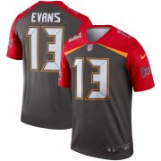 Wholesale Cheap Tampa Bay Buccaneers #13 Mike Evans Nike Inverted Legend Jersey Brown