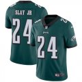 Wholesale Cheap Nike Eagles #24 Darius Slay Jr Green Team Color Men's Stitched NFL Vapor Untouchable Limited Jersey