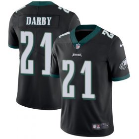 Wholesale Cheap Nike Eagles #21 Ronald Darby Black Alternate Men\'s Stitched NFL Vapor Untouchable Limited Jersey