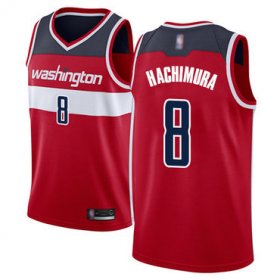 Wholesale Cheap Wizards #8 Rui Hachimura Red Basketball Swingman Icon Edition Jersey