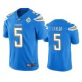 Wholesale Cheap Los Angeles Chargers #5 Tyrod Taylor Light Blue 60th Anniversary Vapor Limited NFL Jersey