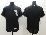 Wholesale Cheap White Sox Blank Black Flexbase Authentic Collection Stitched MLB Jersey