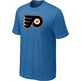 Wholesale Cheap Philadelphia Flyers Big & Tall Logo Indigo Blue NHL T-Shirt