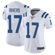 Wholesale Cheap Nike Colts #17 Philip Rivers White Women's Stitched NFL Vapor Untouchable Limited Jersey