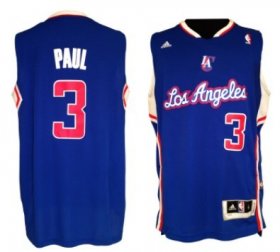 Wholesale Cheap Los Angeles Clippers #3 Chris Paul Revolution 30 Swingman Blue Jersey