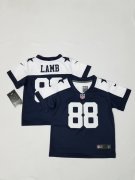 Wholesale Cheap Toddlers Dallas Cowboys #88 CeeDee Lamb Blue Thanksgiving 2021 Vapor Untouchable Stitched Nike Limited Jersey