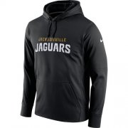 Wholesale Cheap Men's Jacksonville Jaguars Nike Black Circuit Wordmark Essential Performance Pullover Hoodie
