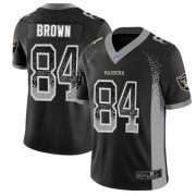Wholesale Cheap Nike Raiders #98 Trent Brown Black Men's Stitched NFL Limited 2016 Salute To Service Jersey