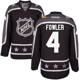 Wholesale Cheap Ducks #4 Cam Fowler Black 2017 All-Star Pacific Division Women\'s Stitched NHL Jersey