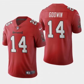 Wholesale Cheap Tampa Bay Buccaneers #14 Chris Godwin Red Men\'s Nike 2020 Vapor Limited NFL Jersey