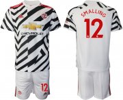 Wholesale Cheap Men 2020-2021 club Manchester united away 12 white Soccer Jerseys