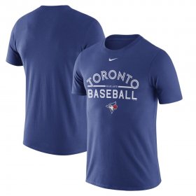 Wholesale Cheap Toronto Blue Jays Nike Away Practice T-Shirt Royal