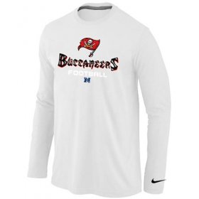 Wholesale Cheap Nike Tampa Bay Buccaneers Critical Victory Long Sleeve NFL T-Shirt White