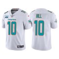 Wholesale Cheap Men's Miami Dolphins 2022 #10 Tyreek Hill White With 2-star C Patch Vapor Untouchable Limited Stitched Football Jersey