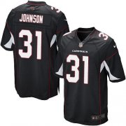 Wholesale Cheap Nike Cardinals #31 David Johnson Black Alternate Youth Stitched NFL Elite Jersey