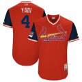Wholesale Cheap Cardinals #4 Yadier Molina Red 