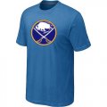 Wholesale Cheap Buffalo Sabres Big & Tall Logo Indigo Blue NHL T-Shirt