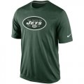 Wholesale Cheap New York Jets Nike Legend Logo Essential 2 Performance T-Shirt Green