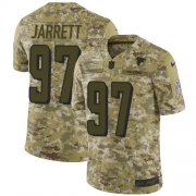 Wholesale Cheap Nike Falcons #97 Grady Jarrett Camo Men's Stitched NFL Limited 2018 Salute To Service Jersey