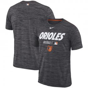 Wholesale Cheap Baltimore Orioles Nike Authentic Collection Velocity Team Issue Performance T-Shirt Black