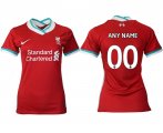 Wholesale Cheap Women 2020-2021 Liverpool home aaa version customized red Soccer Jerseys