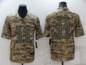 Wholesale Cheap Men\'s Philadelphia Eagles #11 A. J. Brown Nike Camo 2018 Salute to Service Stitched NFL Limited Jersey