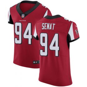 Wholesale Cheap Nike Falcons #94 Deadrin Senat Red Team Color Men\'s Stitched NFL Vapor Untouchable Elite Jersey
