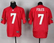 Wholesale Cheap Nike Jaguars #7 Nick Foles Red Men's Stitched NFL Elite QB Practice Jersey