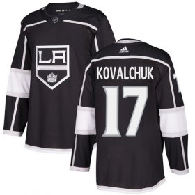 Wholesale Cheap Adidas Kings #17 Ilya Kovalchuk Black Home Authentic Stitched NHL Jersey