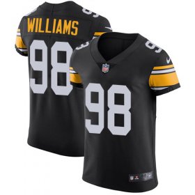 Wholesale Cheap Nike Steelers #98 Vince Williams Black Alternate Men\'s Stitched NFL Vapor Untouchable Elite Jersey