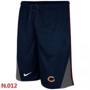 Wholesale Cheap Nike NFL Chicago Bears Classic Shorts Dark Blue