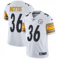 Wholesale Cheap Nike Steelers #36 Jerome Bettis White Youth Stitched NFL Vapor Untouchable Limited Jersey
