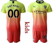 Wholesale Cheap Manchester City Personalized Away Kid Soccer Club Jersey