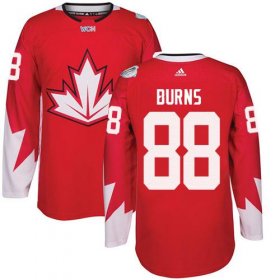 Wholesale Cheap Team Canada #88 Brent Burns Red 2016 World Cup Stitched Youth NHL Jersey